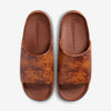 Nike Calm Printed Men's Slides (HQ1125-200, Cinnamon/Monarch) Size 8