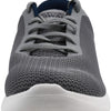Skechers Men's Go Walk Max-Effort Sneaker, Grey/Navy, 9 XW US