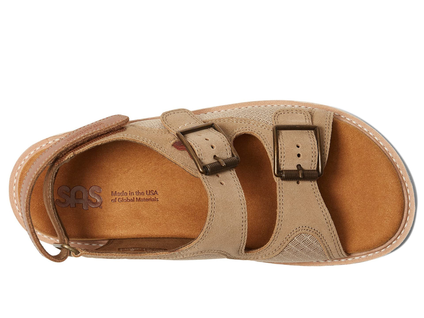 SAS Conga Adjustable Sandal Coverall 11 W - Wide (C)