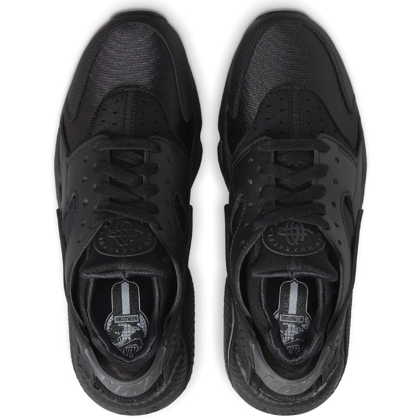 Nike womens Air Huarache Utility, Black/Black-anthracite, 8.5