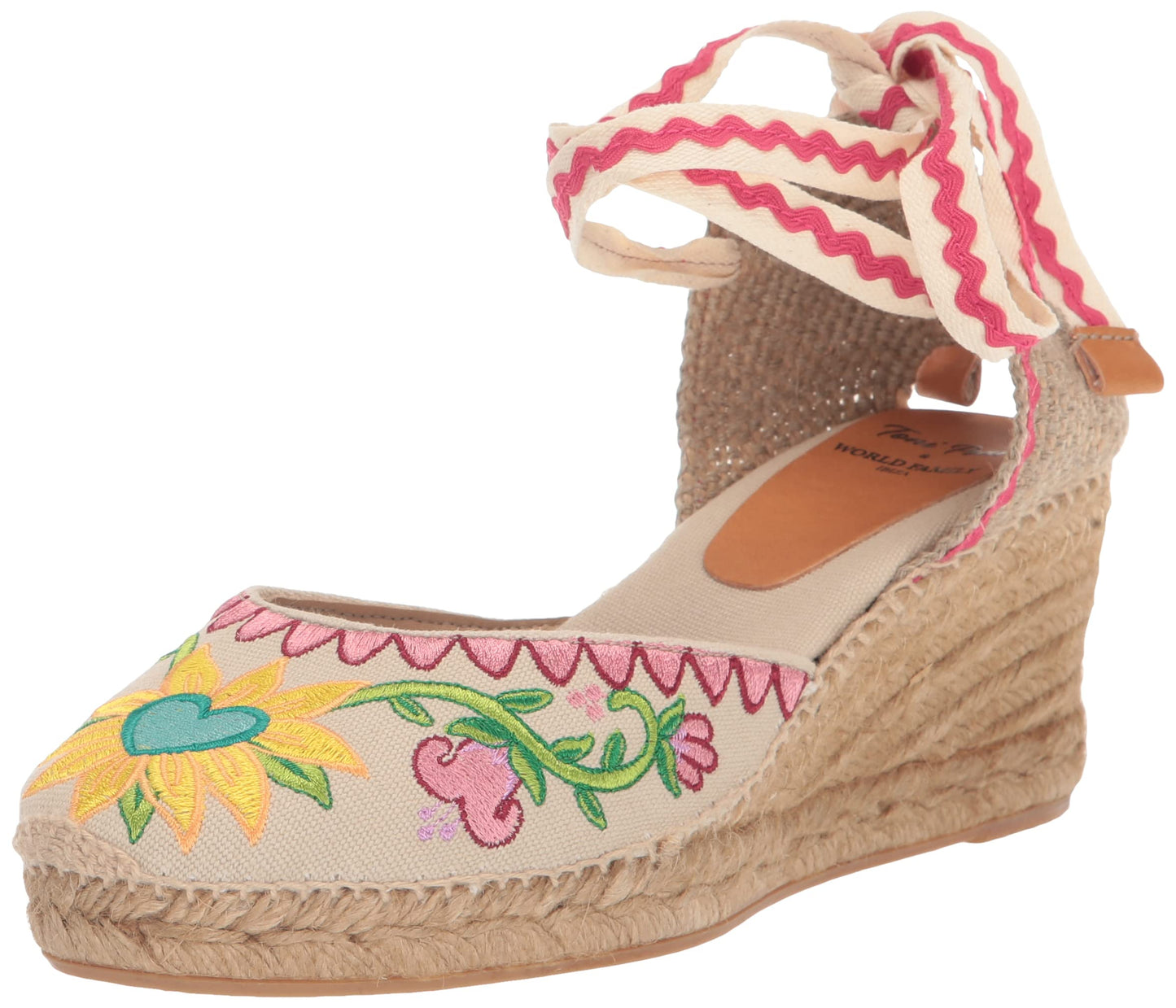 Toni Pons Women's Lolita Espadrille Wedge Sandal, Bonita, 9
