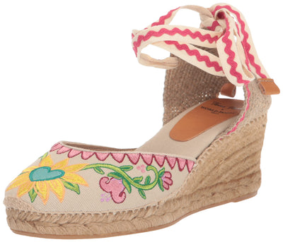Toni Pons Women's Lolita Espadrille Wedge Sandal, Bonita, 9