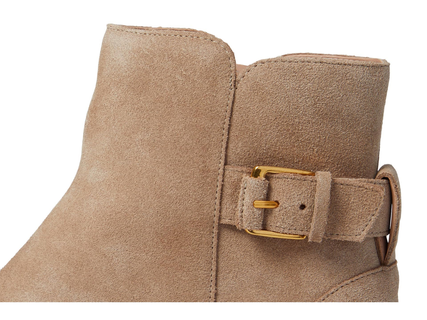 Cole Haan Womens Hampshire Bootie, Dark Latte Suede, 7-C US