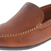 Frye Lewis Venetian Loafers for Men Hand-Crafted with Antique Pull-Up Leather with Moccasin Construction, Full Rubber Outsole, and Modified Heel, Cognac - Renice - 13 M