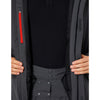 Spyder Men's Wildcard Insulated Ski Jacket, Ebony Volcano, Small