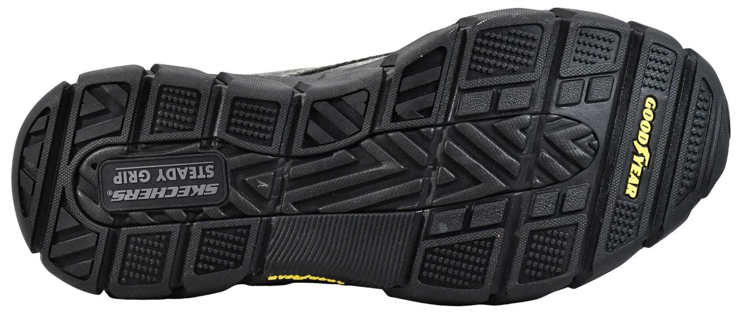 Skechers Men's Respected- Loleto Shoes, Black/Black, 12 M