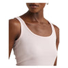 Lauren Ralph Lauren Women's Cotton-Blend Tank Top, Pink Opal, Medium