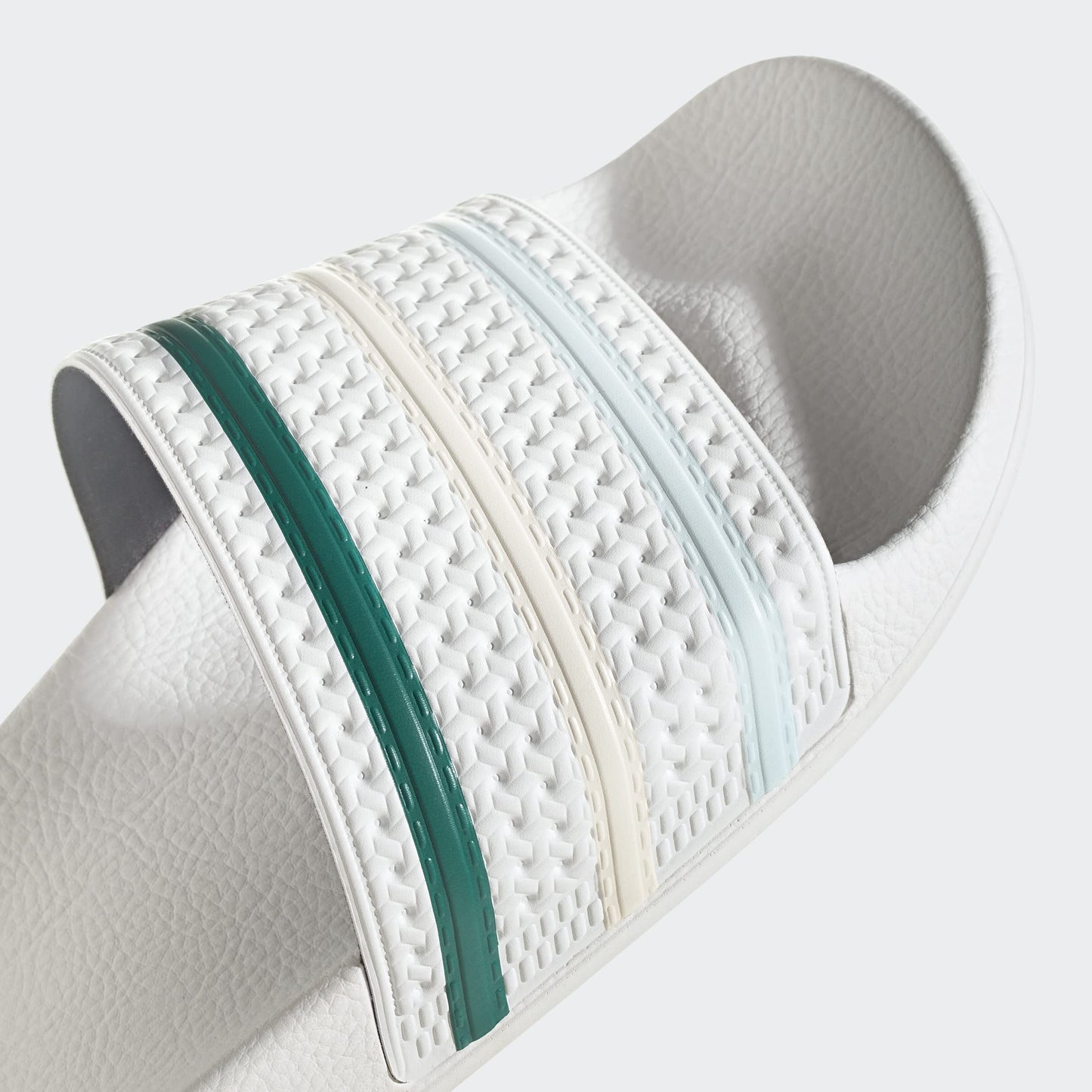 adidas Adilette White/Halo Mint/Wonder White Men's 13 Medium