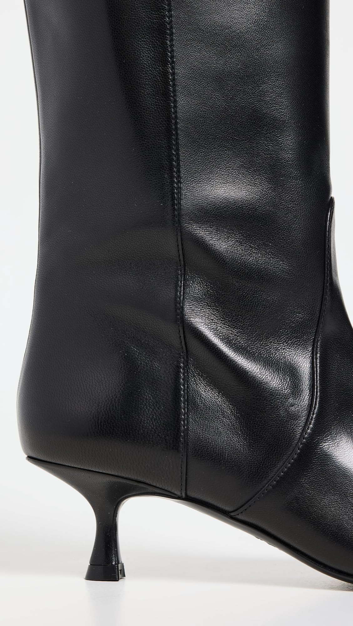 Stuart Weitzman Women's Naomi Boots 50mm, Black, 8.5 Medium US
