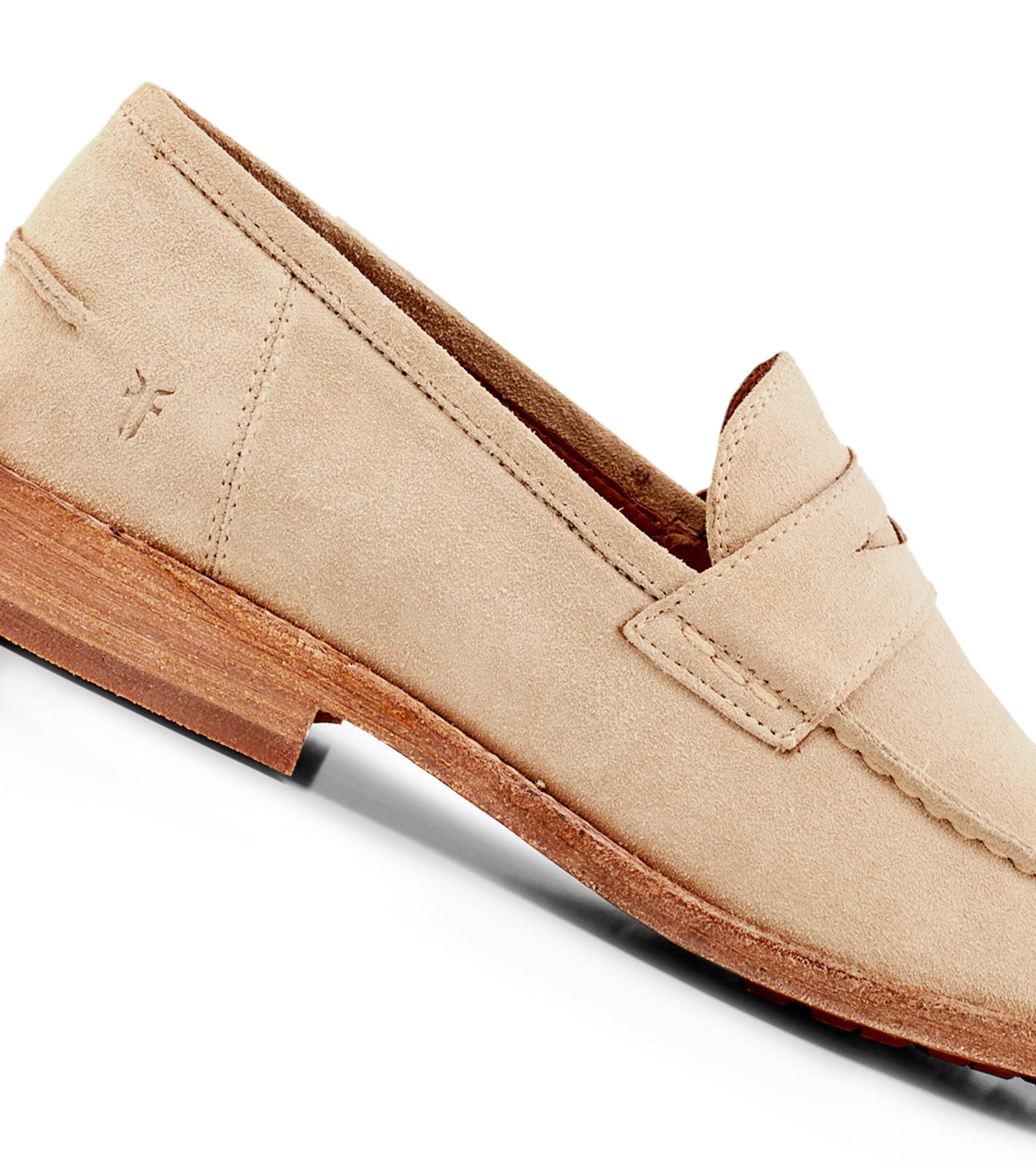 Frye Tyler Penny Men's Loafers-Shoes - Premium Leather, Comfortable Fit, Versatile Style, Durable Soles, Casual to Formal, Fog - Velour Leather - 10