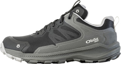 Oboz Women's Katabatic Low B-Dry Waterproof Hiking Shoe, Black Sea, 7.5