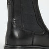 Madewell Women's The Wyckoff Chelsea Lugsole Boot in Leather, True Black, 8 Medium US