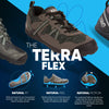 Xero Shoes Women's TerraFlex Lightweight Trail Running & Hiking Shoe - Zero Drop,Forest,10.5