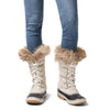 Sorel Women's Joan of Arctic Waterproof Winter Boots, Brown Dark Stone X Sea Salt, 7 UK