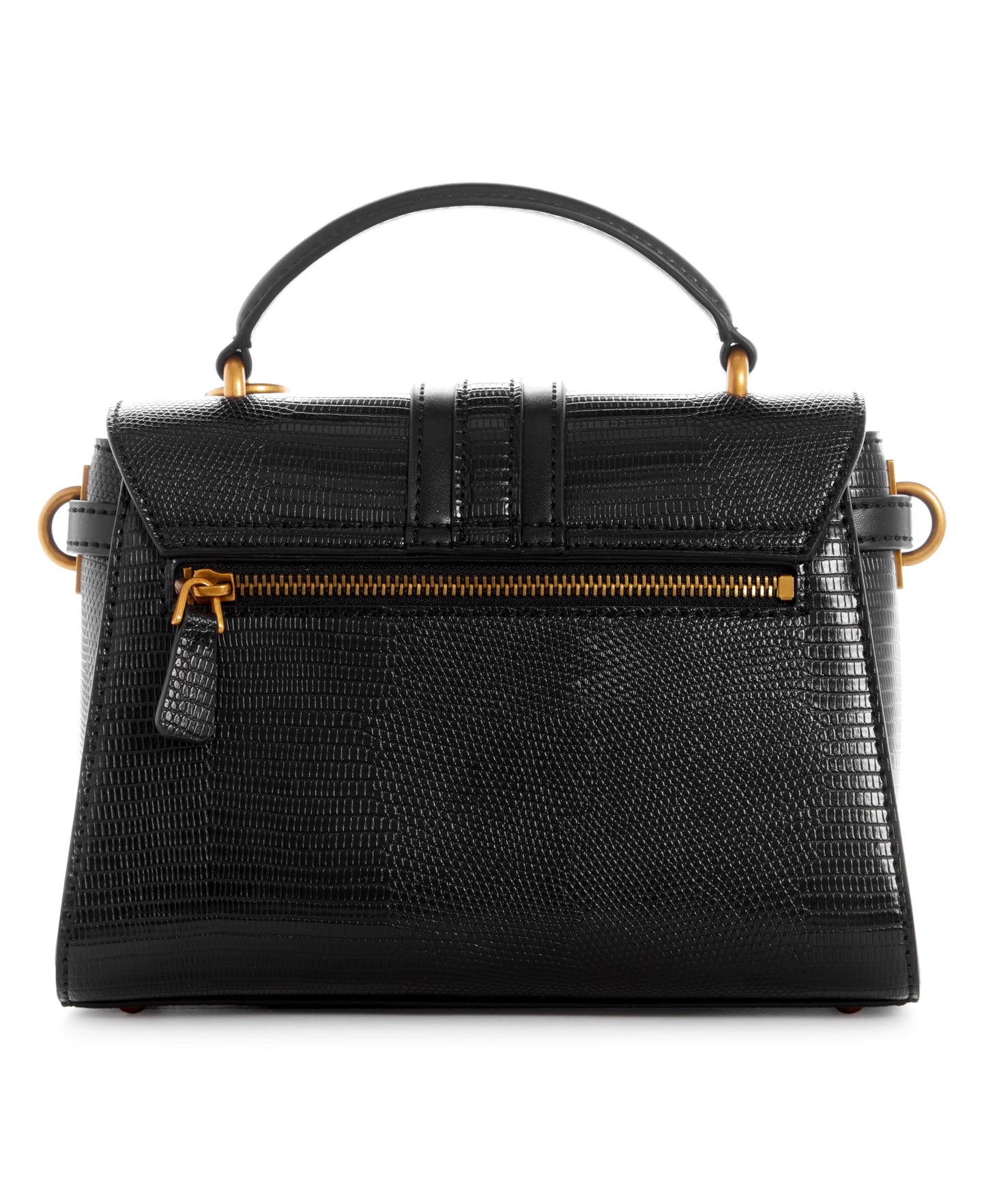 GUESS Ginevra Top Handle Flap, Black
