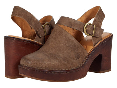 BORN Devlyn Taupe Distressed 9 M (B)