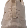 Skechers Women's Bobs Squad Chaos – Face Off Sneaker, Nude, 10