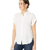 Lauren Ralph Lauren Linen Dolman-Sleeve Shirt White MD