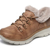 Skechers Women's EASY GOING - FALL ADVENTURES - Hands Free Slip-Ins bootie, Tan, 7.5 M