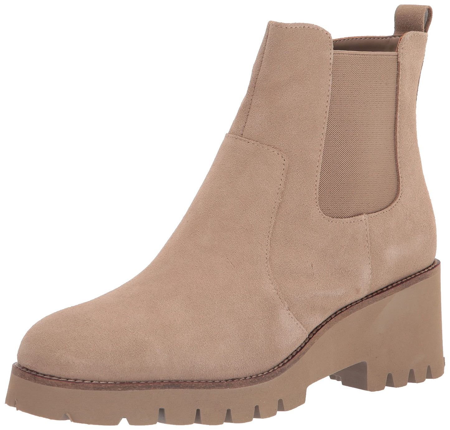 Blondo Women's Destin Waterproof Fashion Boot, Sand Suede, 10