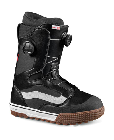 Vans Men's Aura Pro Snowboard Boot (7.5, Black/White)
