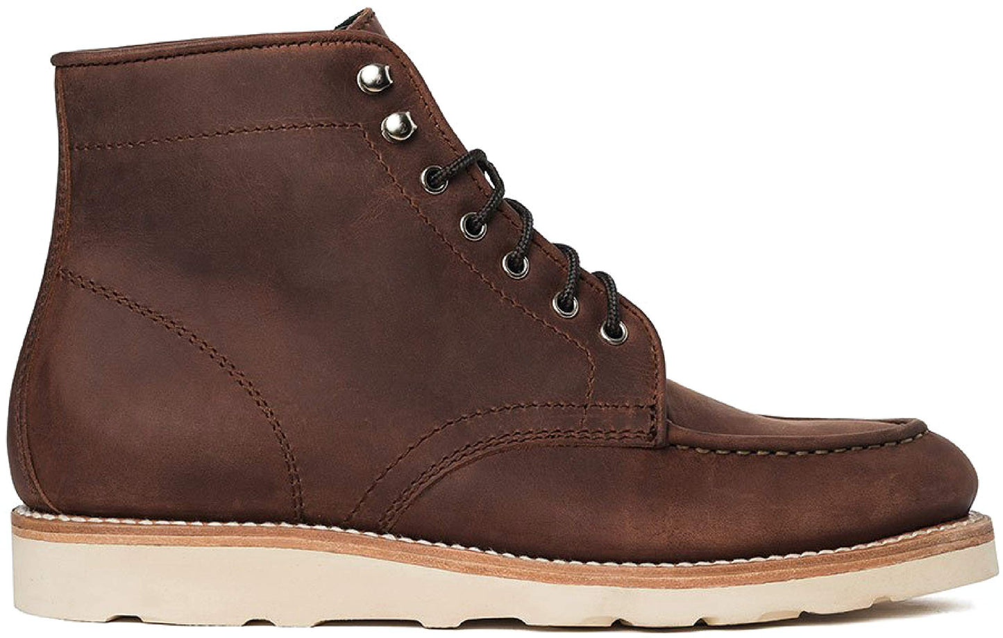 Thursday Boot Company Men's Diplomat Moc Toe Leather Boot, Arizona Adobe, 14
