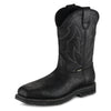 Irish Setter, Kittson, Men's, 11", Waterproof, Steel Safety Toe, Work Boot, Black, 8.5 EE (Wide)