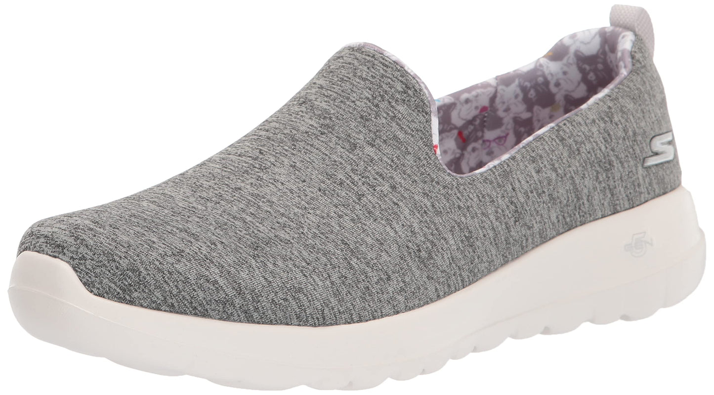 Skechers Performance Women's GO Walk Joy - Bella Yorkie, Gray, 12