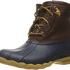 Sperry Top-Sider Women's Saltwater Thinsulate Rain Boot, Tan/Navy, 8 M US