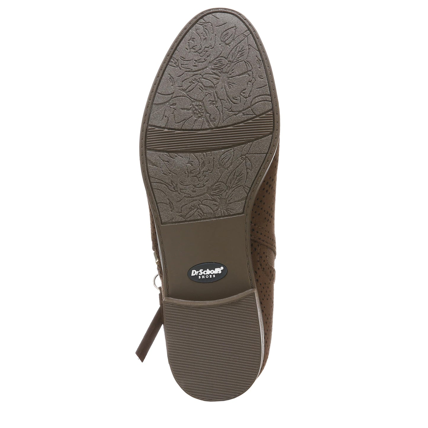 Dr. Scholl's Shoes Women's Rate Zip Ankle Boot Chocolate Brown Microfiber 12 M