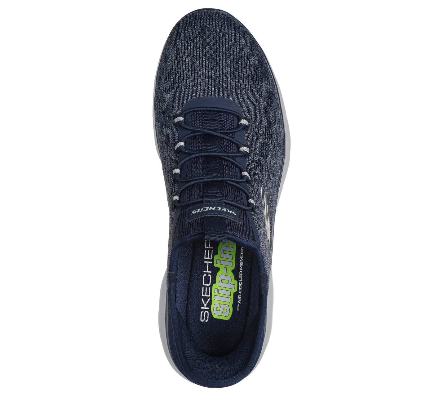 Skechers Men's Summits Key Pace Hands Free Slip-in Sneaker,Navy,14 Wide