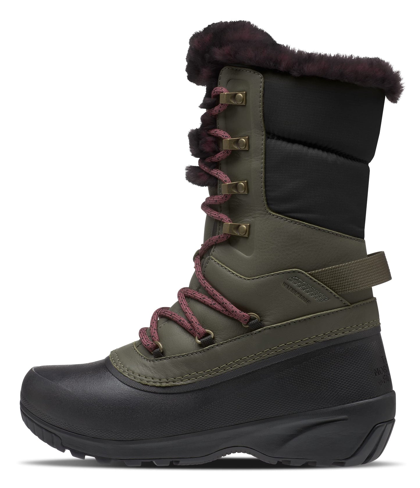 The North Face Shellista IV Luxe Waterproof New Taupe Green/Wild Ginger 11 B (M)