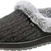 Skechers BOBS Women's Keepsakes - Ice Angel Slipper, Charcoal, 7 M US