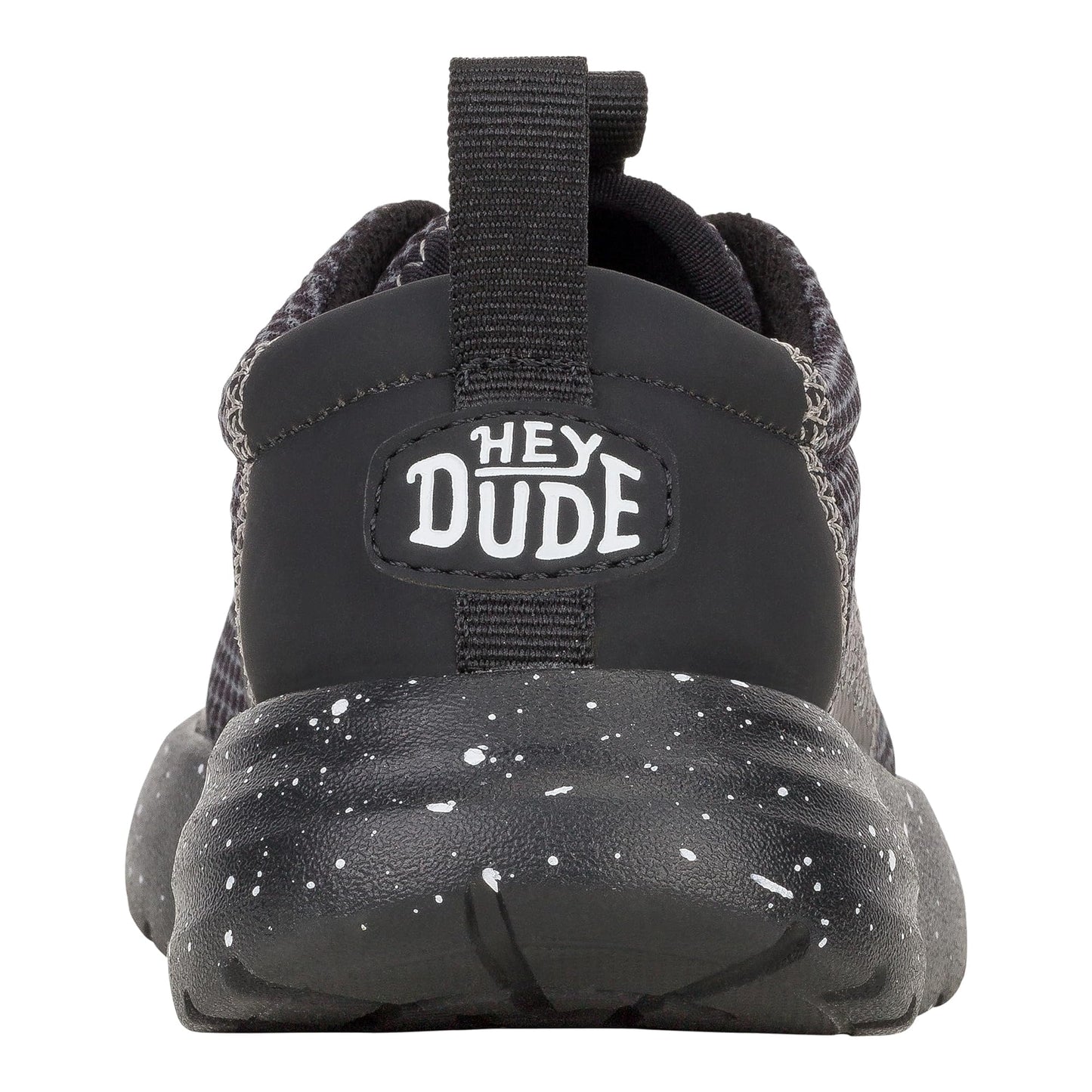 HEYDUDE Men's Kid Sirocco Play Varsity (Toddler), Black/Black, 7 Medium