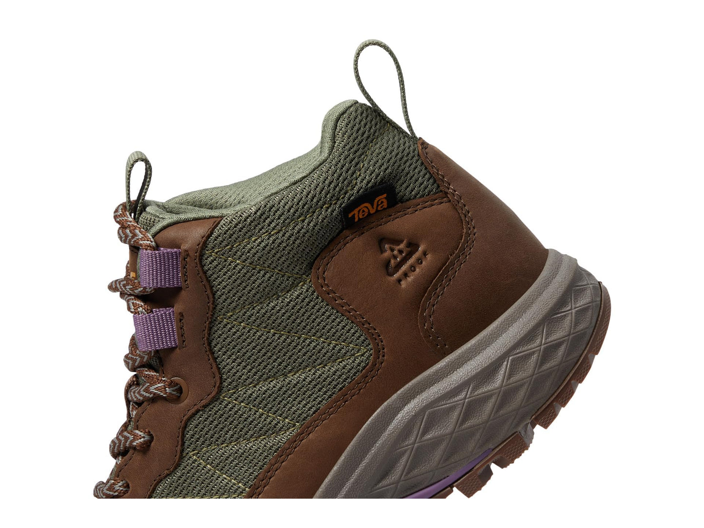 Teva Women's Ridgeview Mid RP, Coffee/Olivine, 8 M US