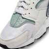 Nike Women's Air Huarache Running Shoes, White/Obsidian-Mica Green, 6.5 M US
