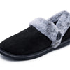 Skechers Women's Cozy Campfire-Fresh Toast Slipper, Black, 8.5