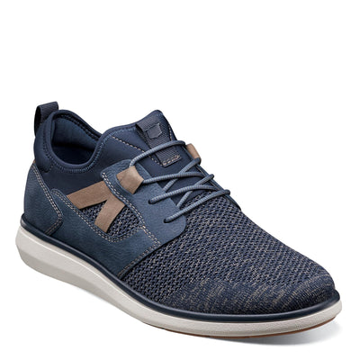 Florsheim Venture Knit Plain Toe Lace Sneaker Mens Oxford 12 2E US Navy