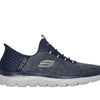 Skechers Men's Summits Key Pace Hands Free Slip-in Sneaker,Navy,14 Wide