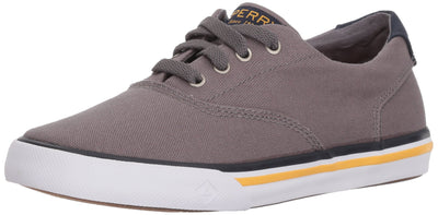 Sperry Top-Sider Boys' Striper II Sneaker, Grey, 13.5 Medium US Little Kid