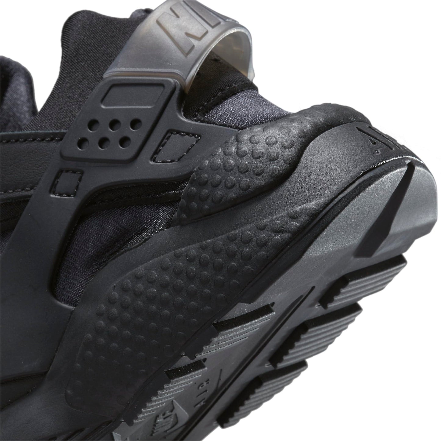 Nike womens Air Huarache Utility, Black/Black-anthracite, 8.5