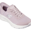 Skechers Women's Go Walk Flex Hands Free Slip-Ins - Grand Entry Sneaker, Mauve, 7 Wide