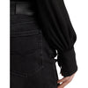 Lauren Ralph Lauren Womens Petite Relaxed Tapered Ankle Jeans in Empire Black 12