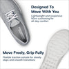 Skechers womens Go Walk Lite - 15433 Boat Shoe, Grey, 8.5 US