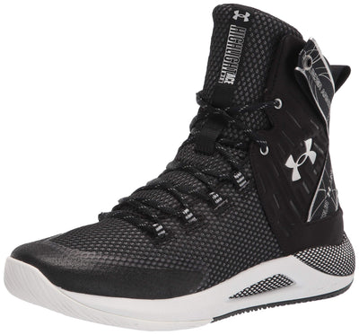 Under Armour Women's HOVR Highlight Ace, Black (001)/White, 11 M US