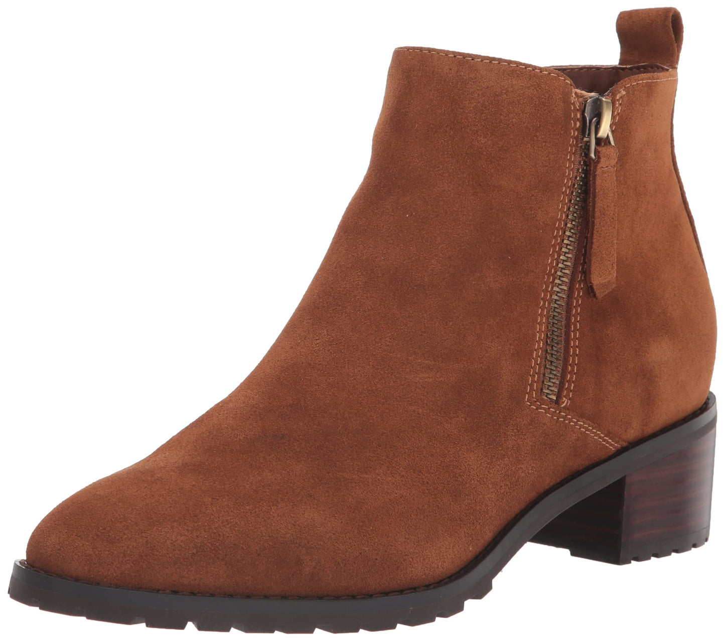 Blondo womens, Samara Ankle Boot, Black Leather, 7