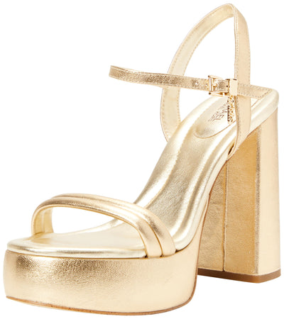 Michael Kors Laci Platform Sandal Crimson 8 M