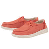 Hey Dude Women's Wendy Inca Poppy Red Size 5 | Women’s Shoes | Women’s Lace Up Loafers | Comfortable & Light-Weight