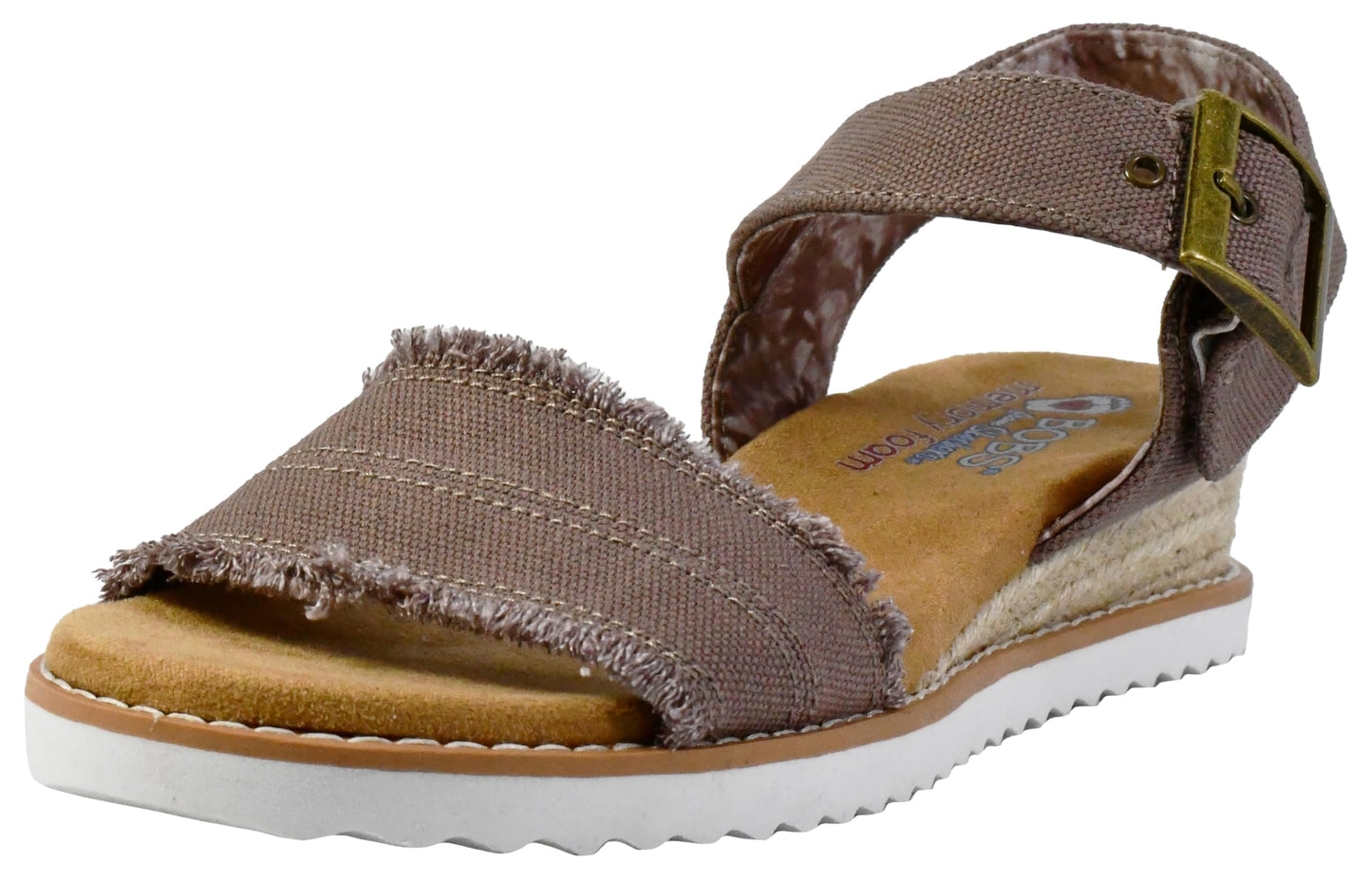Skechers Women's Desert Kiss-Adobe Princess Sandal, Mocha, 7 M US