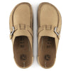 Birkenstock Womens Clogs Buckley Latte Cream Nubuck 39 N EU